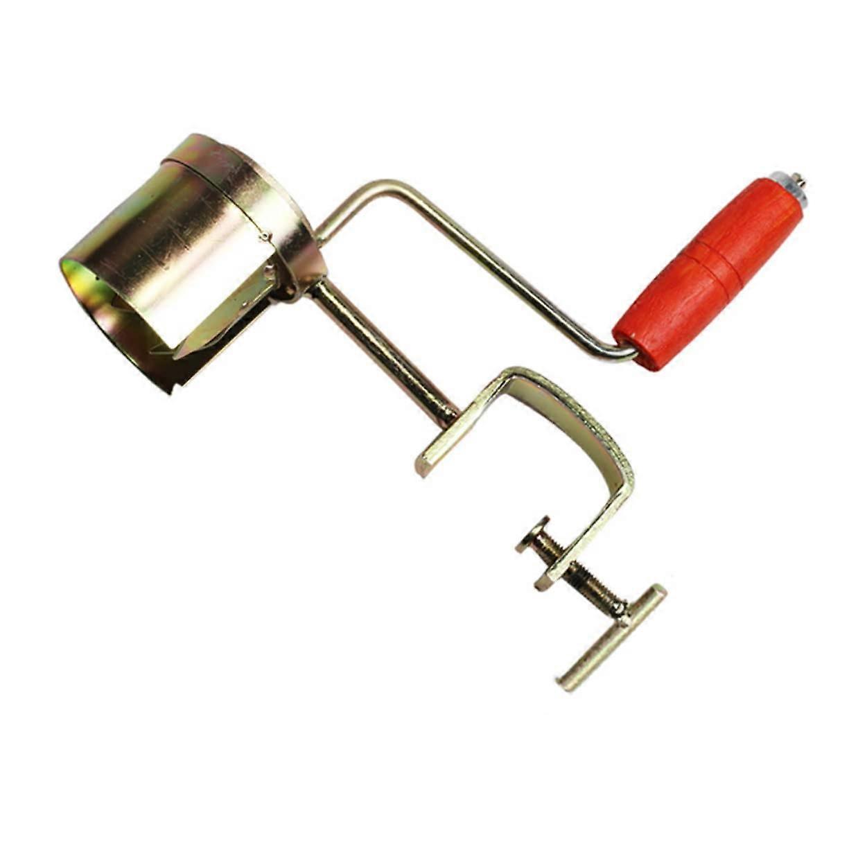 Manual Corn Sheller Fast Stripping Hand Crank Iron Thresher Tool for Kitchen Use Compact Sturdy