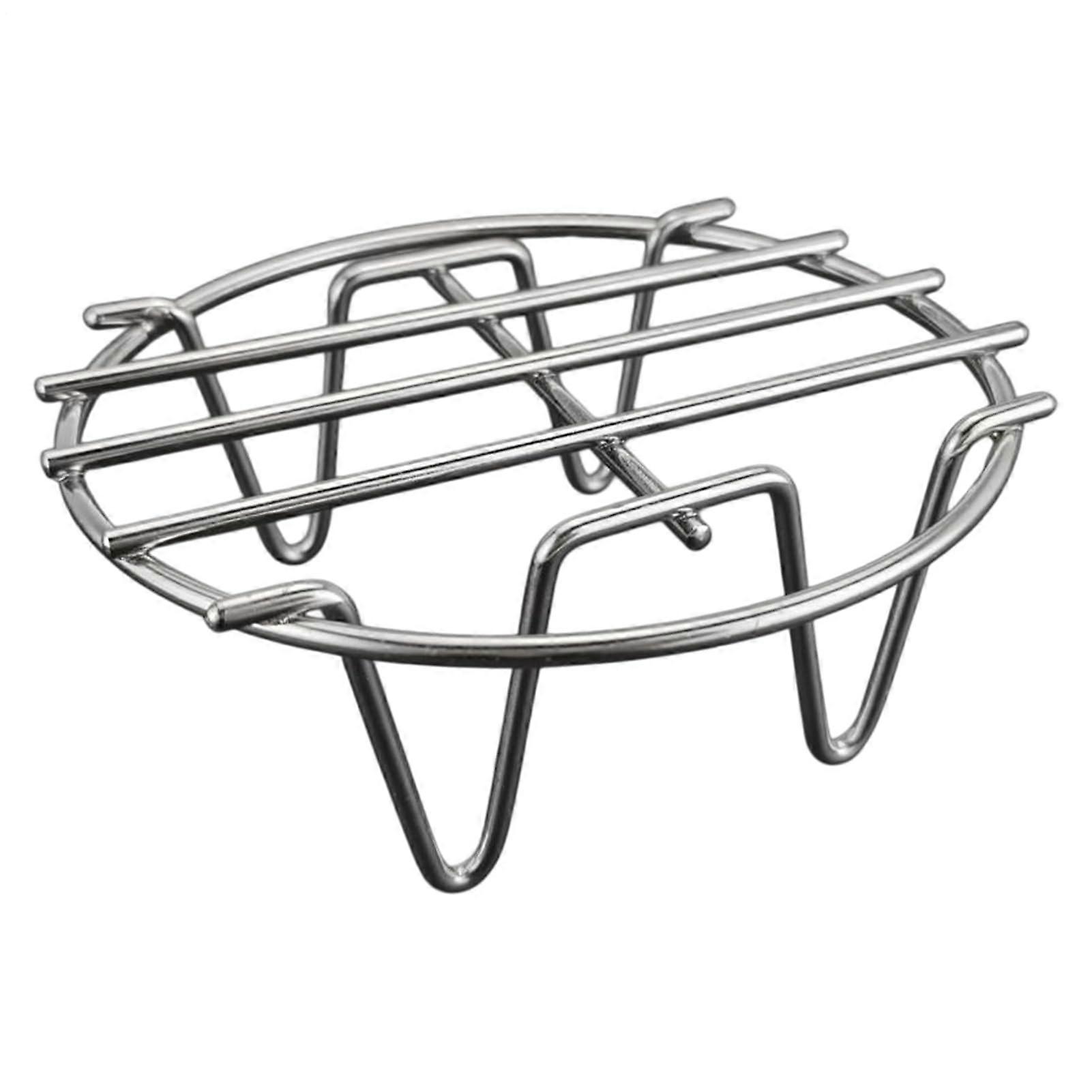Large NonStick Round Steamer Rack 32.5cm for Baking Cooling Vegetable and Seafood Cooking