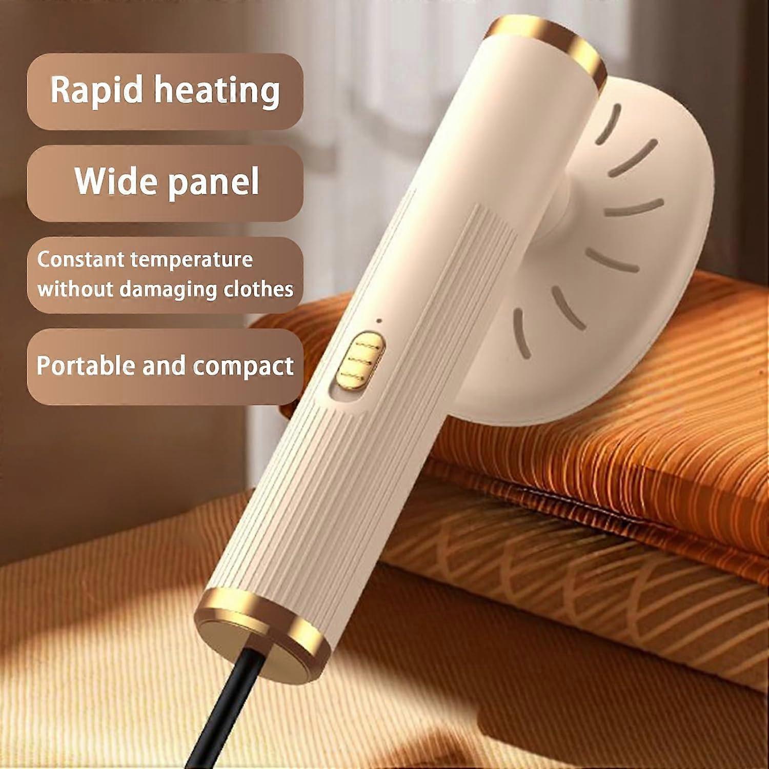 Clothes Steamer with Dual Mode Steaming, Foldable Handle, Quick Wrinkle Removal for Travel
