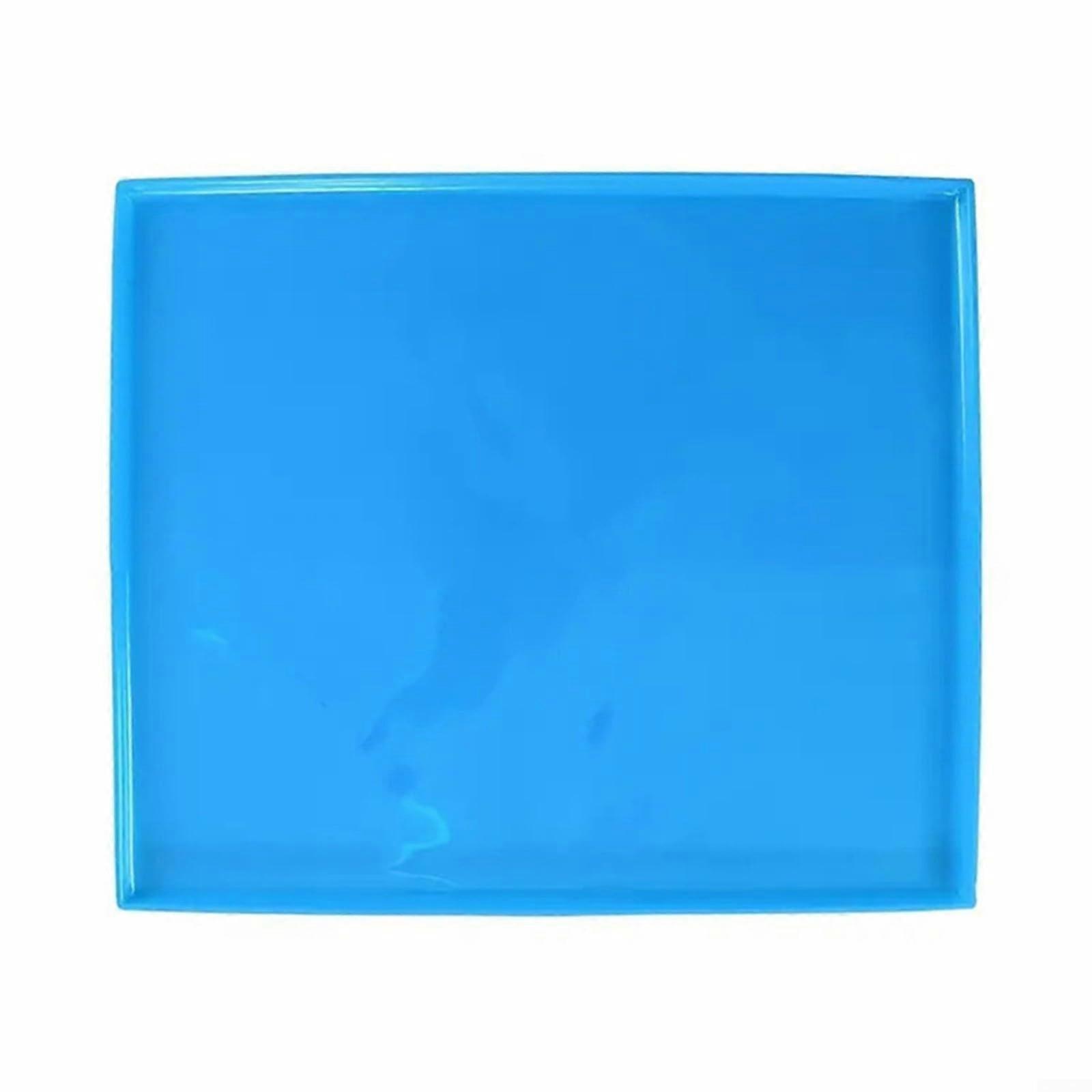 Silicone Baking Mat Nonstick Surface for Cake Rolls Pastry Bread and Pizza Reusable Blue