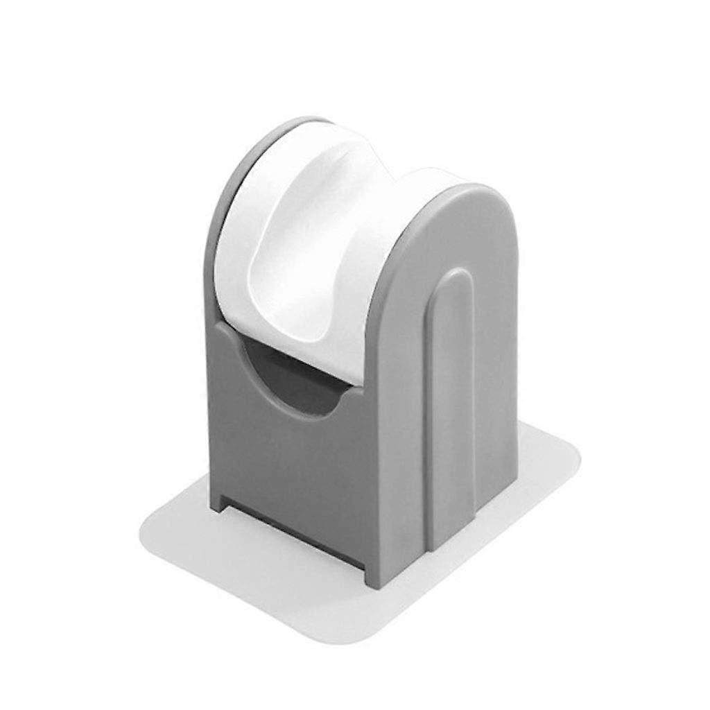 Adjustable Wall Mounted Shower Head Holder with MultiAngle Adjustment and Strong Adhesive Mount