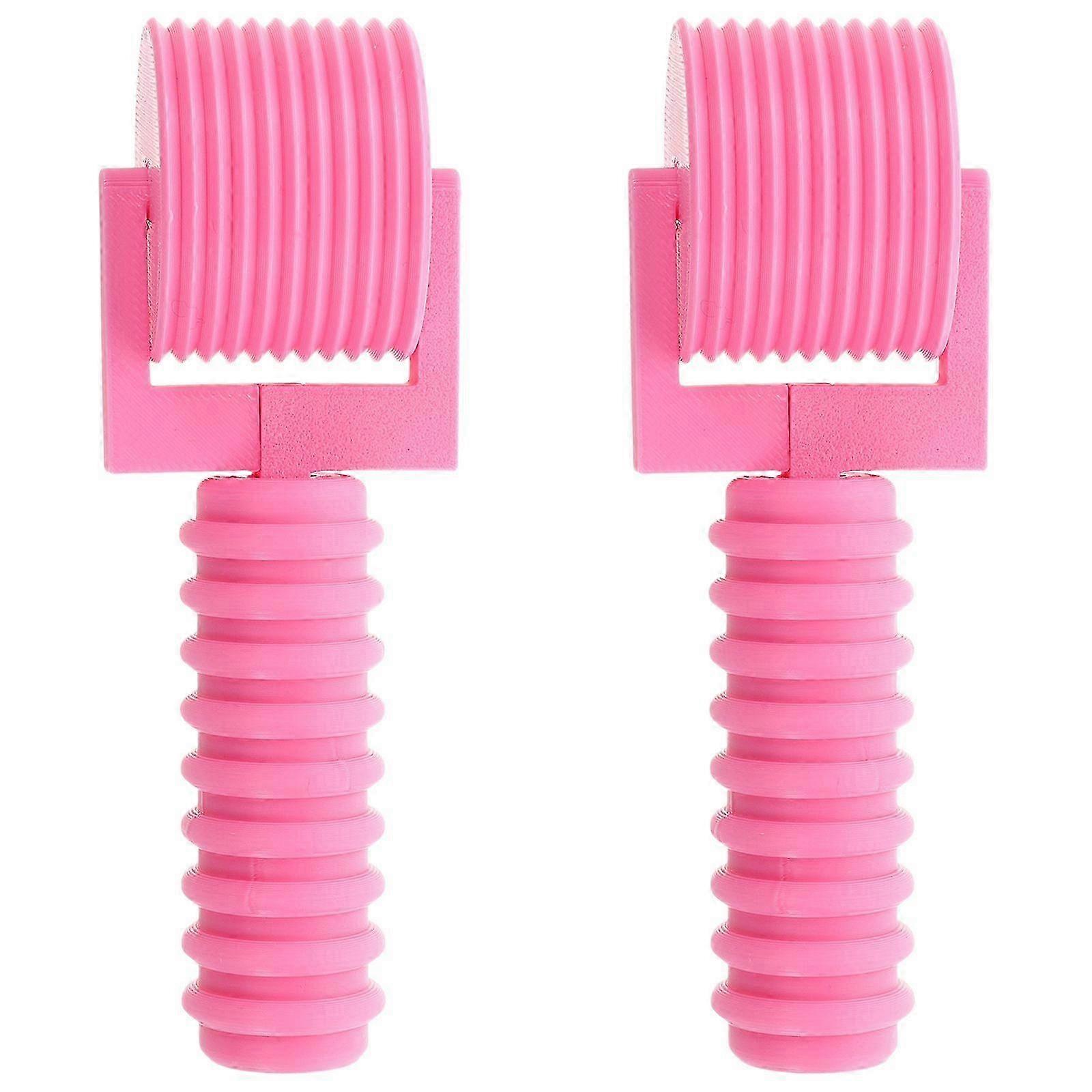 2pcs Multi Function Craft Roller Rhinestone Drill Flattening Wheel Stamping Printmaking Painting Rol