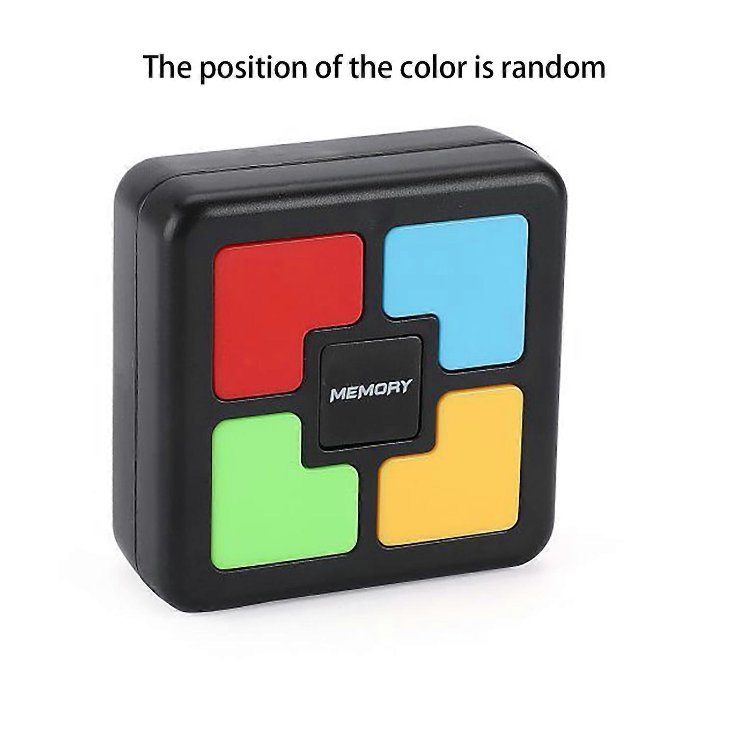 Children's Memory Game Machine LED Lighting Sound Effects Interactive Toy Training Hand Eye Coordination Game Machine