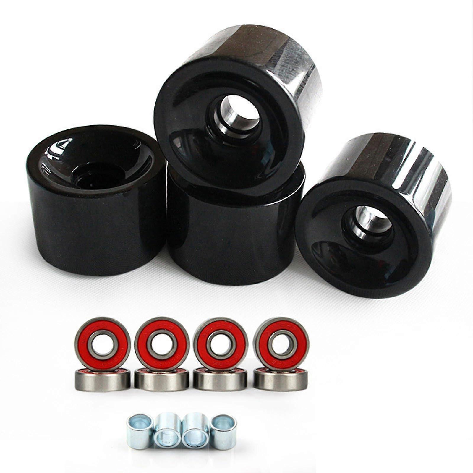 4pcs  Performance RustResistant Skateboard and Scooter Bearings for Smooth Gliding