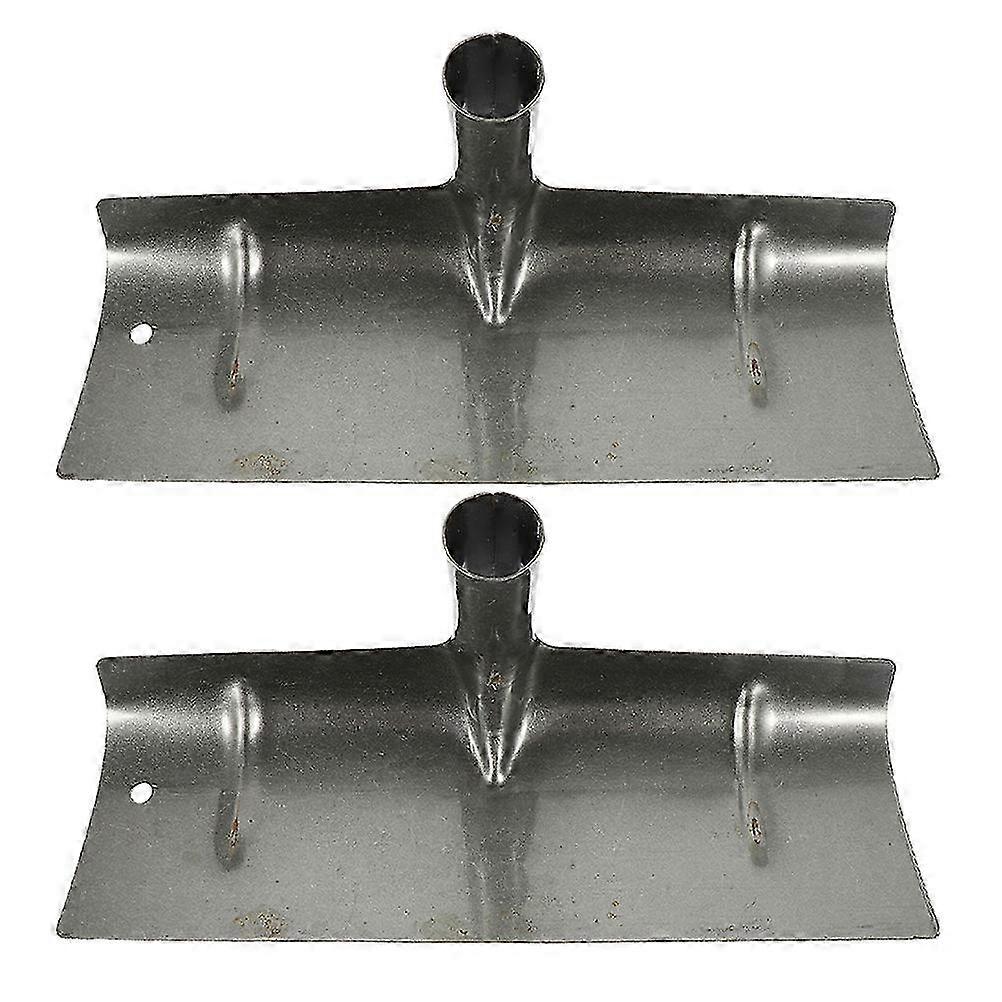 Reusable Manure Cleaning Iron Rake Replacement Head for Garden 2Pcs