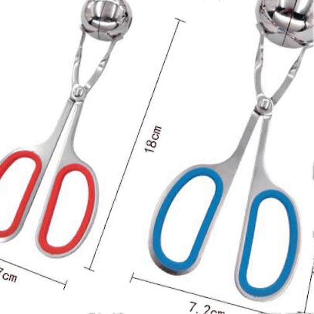 Creative Meatball Clip Meat Ball Clip for Kitchen Use 2Pcs Assorted Color