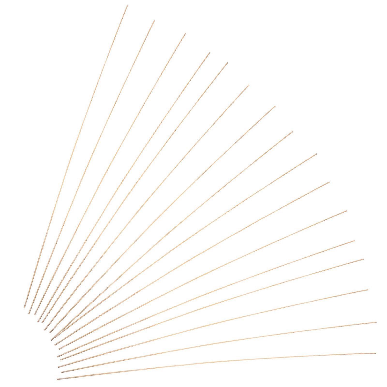 Bamboo Dowels for Kite Making Kit Flexible Lightweight Support Sticks 20Pcs