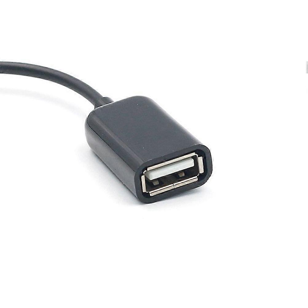 Otg Data Cable Micro USB Adapter for USB Adapting Portable Black