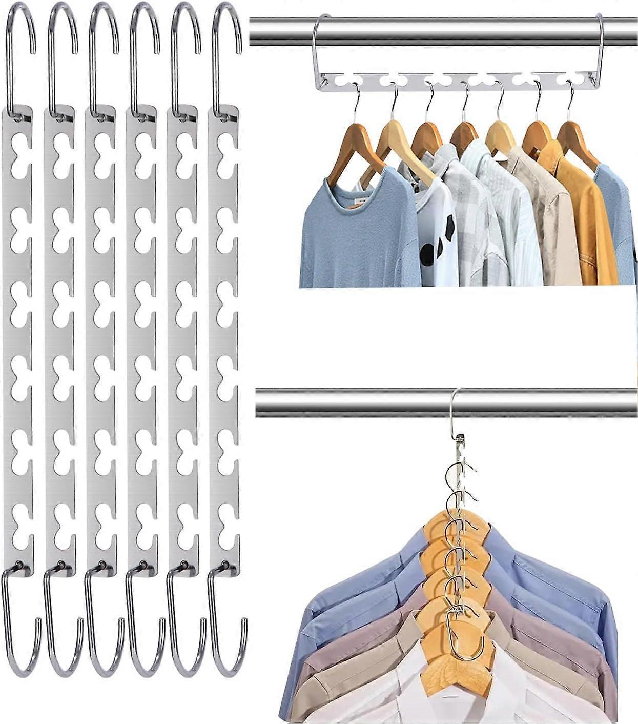 Space-Saving Clothes Hanger, Multifunctional Clothes Hanger Storage Rack