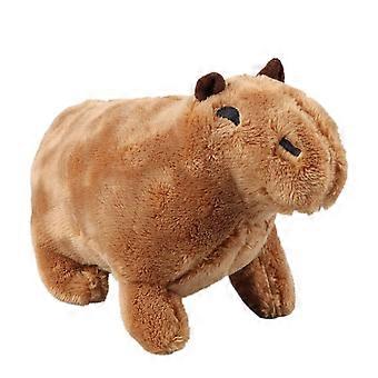 Abawaka 11.8 Inch Capybara Plush Toy, Realistic Stuffed Animal, Soft Cute Gift for Adults and Kids