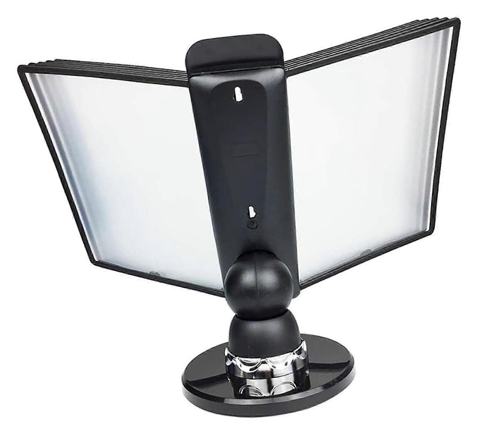 Desk Reference Organizer with 10 DoubleSided A4 Pockets, Wall Mount or Desktop SpaceSaving File System