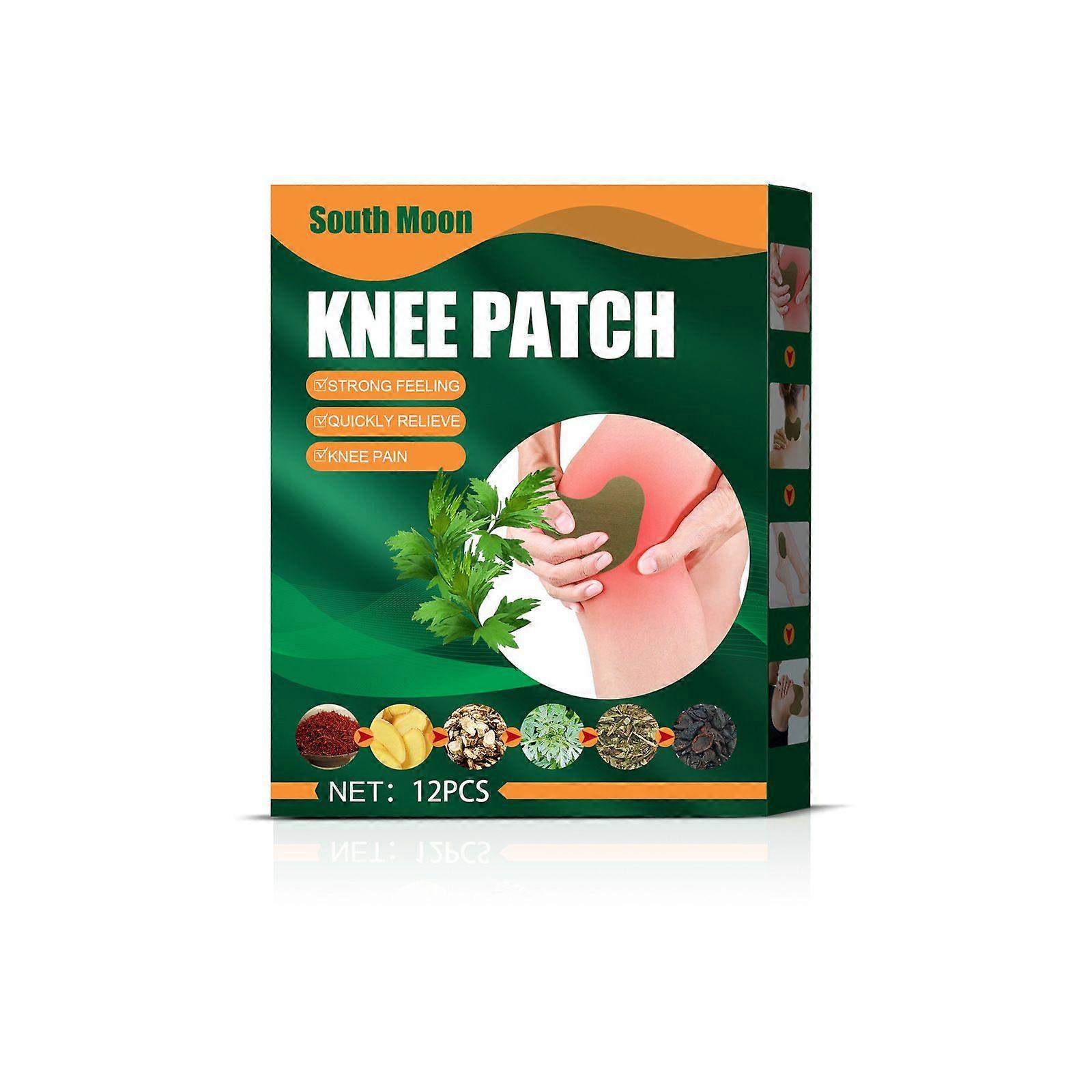 Mugwort knee joint care patch warming patch hot compress lumbar patch mugwort ginger cervical patch ginger patch 1