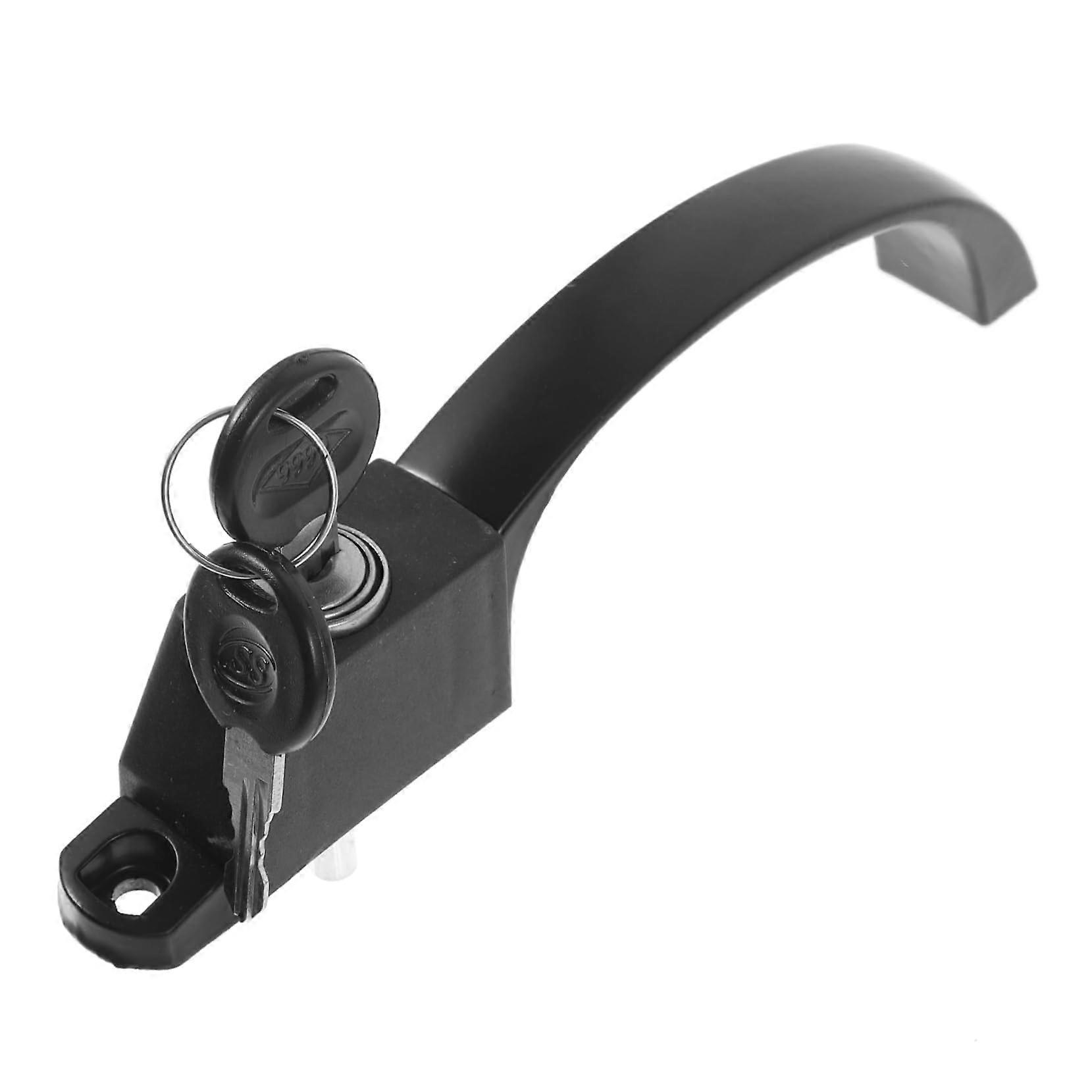 Sliding Window Lock with Handle Rotation, Durable Aluminum Build, Easy Install for Extra Security