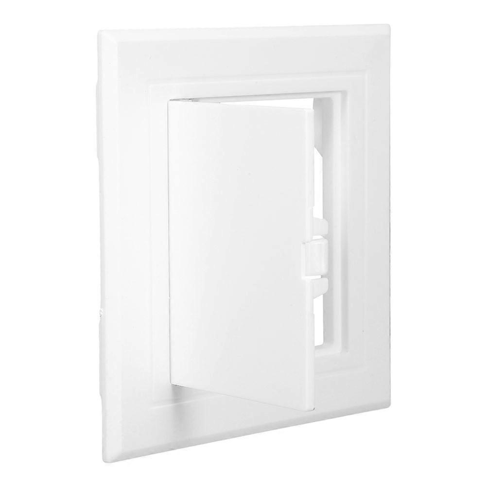 White Plastic Access Panel for Drywall Ceiling Suitable for Electrical Services and Plumbing