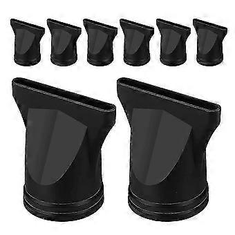 Plastic Hair Dryer Nozzle Blow Dryer Attachment Replacement 8Pcs Kit