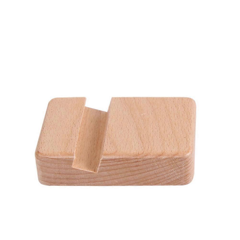 Handyhalterung aus Holz, Einzelsteckplatz