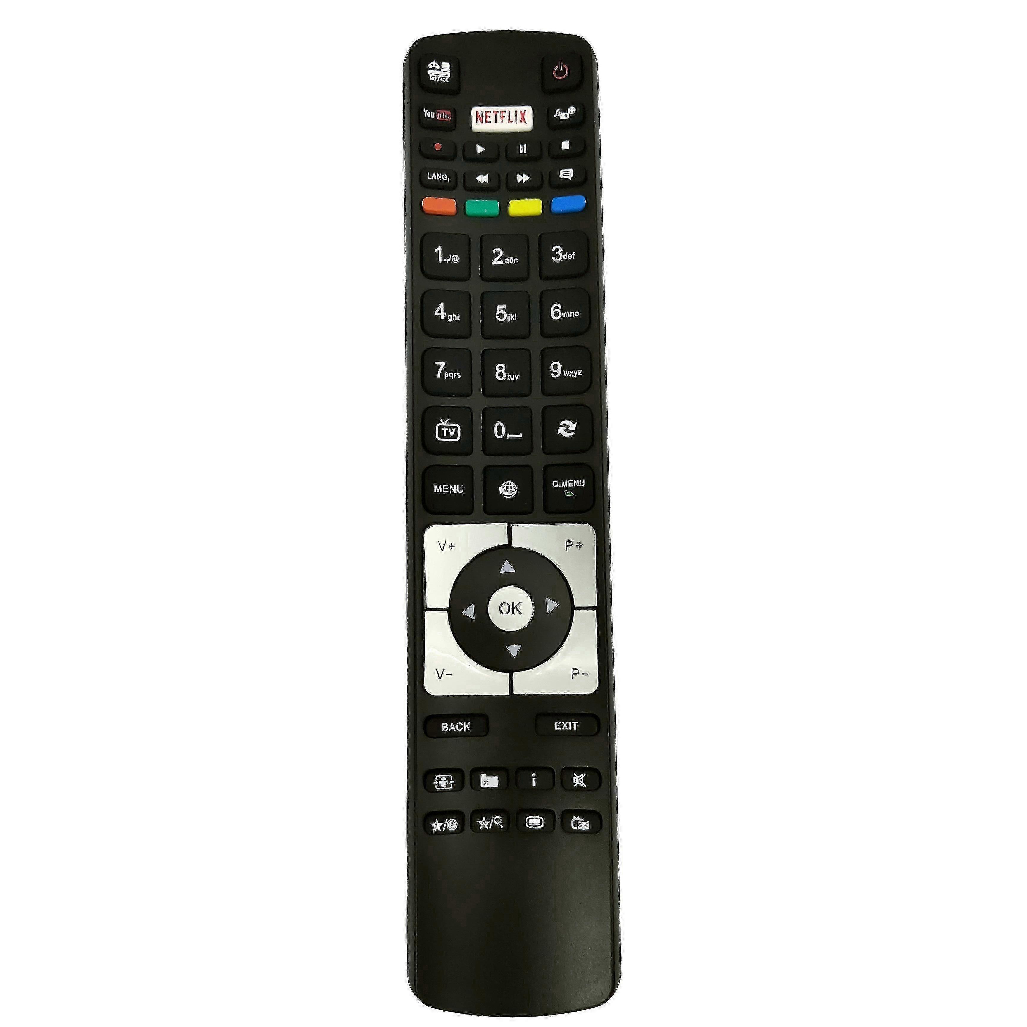 Replacement for Telefunken TV Remote control,_d0.0844  Edition 0512