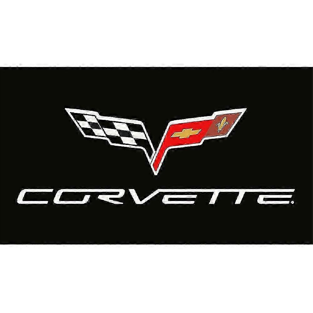 3x5 Ft Corvette Flag For Decor KHMYV