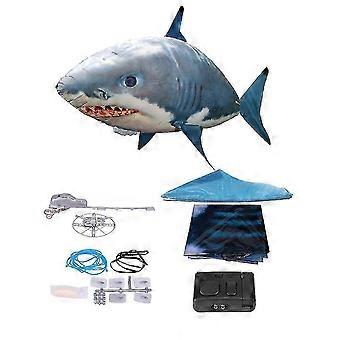 Fjernkontroll Flying Shark Oppblåst Rc oppblåsbar ballong Toy Kids Gift