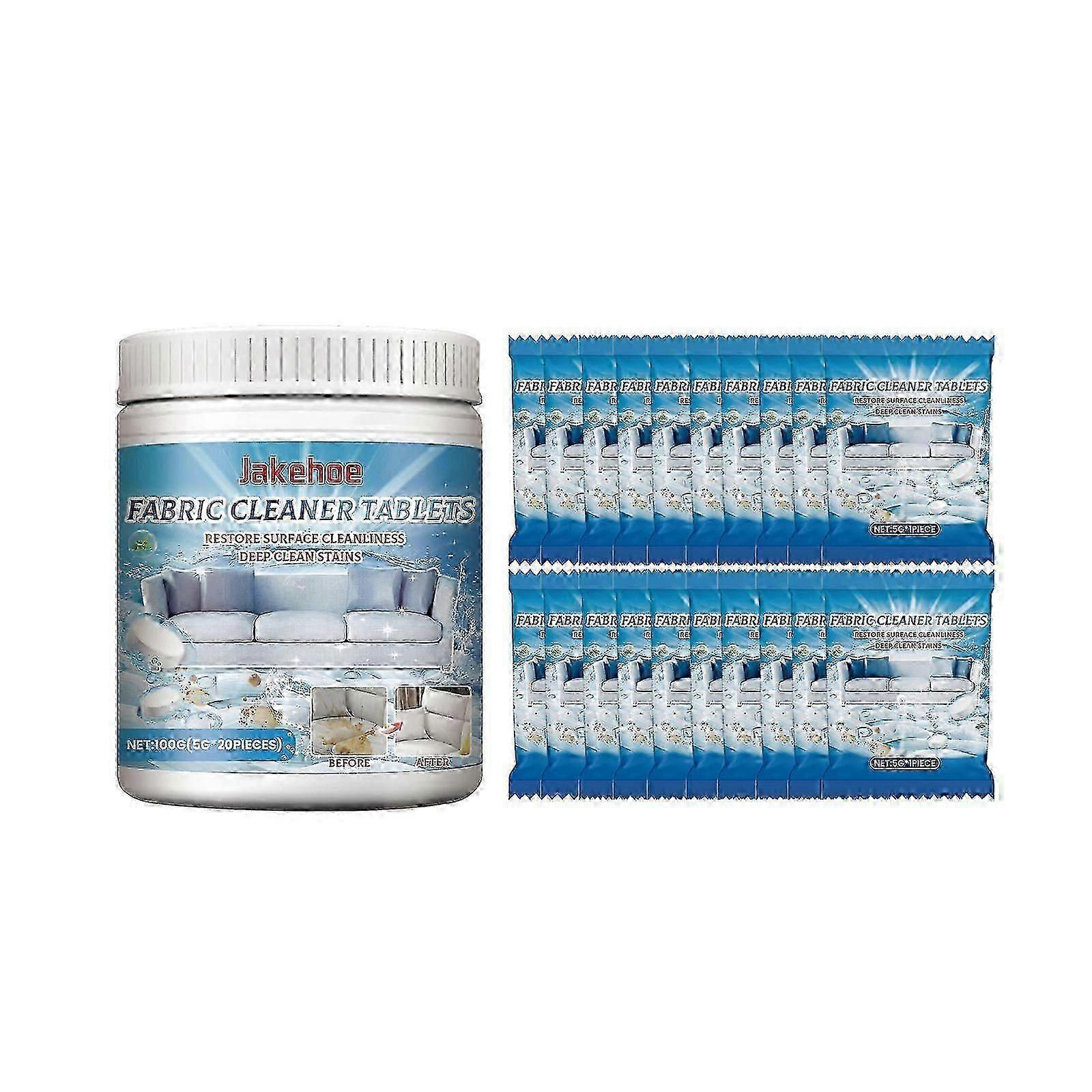 Deep Sofa Fabric Cleaner Tablets - Safe, Effective, Mildew , Odor Removal