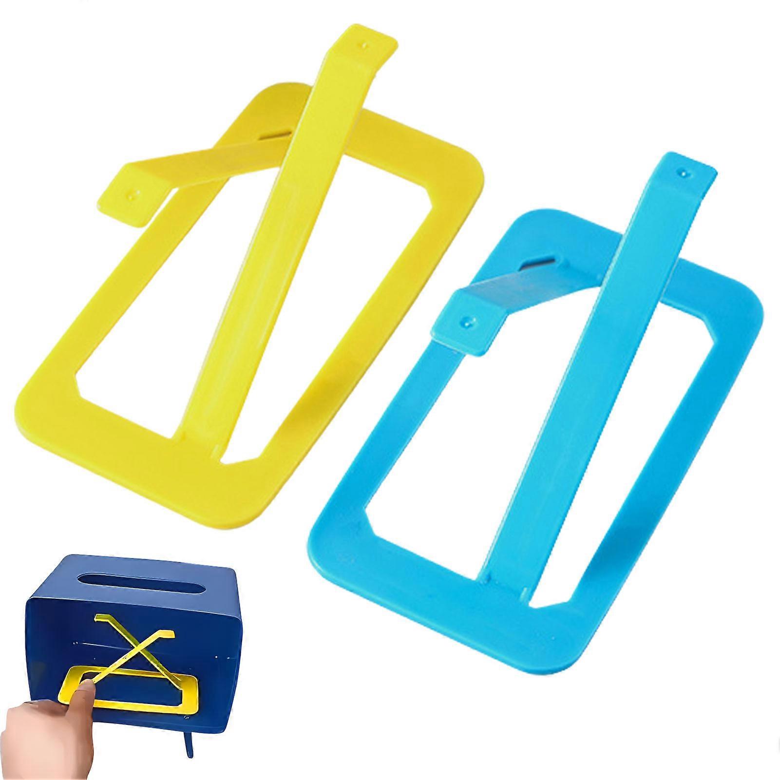 Pcs Automatic Tissue Bo Spring Support Tissue Spring Bracket Spring Holder compatible with Kitchen Office Room Car (Random Colour)