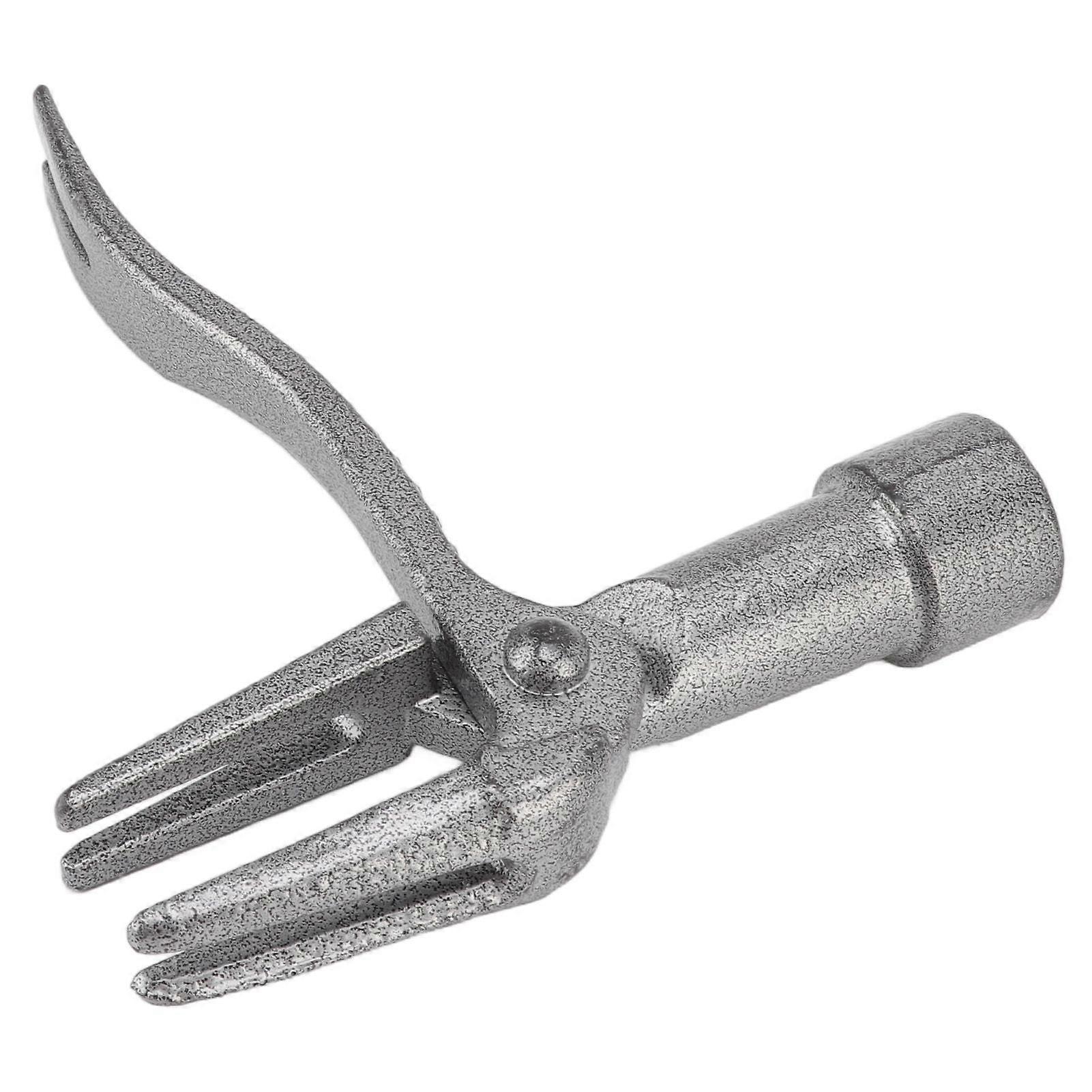 Stand Up Weeder Head Tool Iron Efficient Manual Root Pulling Picker compatible Courtyards Gardens