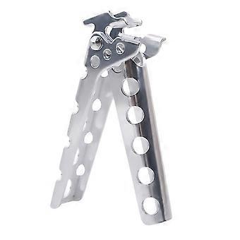 Handvat voor campingpan, roestvrij staal, anti-verbranding, antislip, hittebestendig, draagbaar accessoire voor buiten koken, kamperen, barbecueën en picknicken.