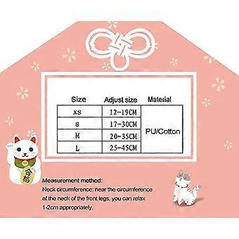 Cat Collar with Pendant, Safety Adjustable Cat Collars Set XS Size