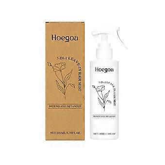 Hoegoa 3-In-1 Leave-In Hair Care Spray, Plant Ingredients, Nourishing And Natural, Fluffy Hair Care Dry Spray