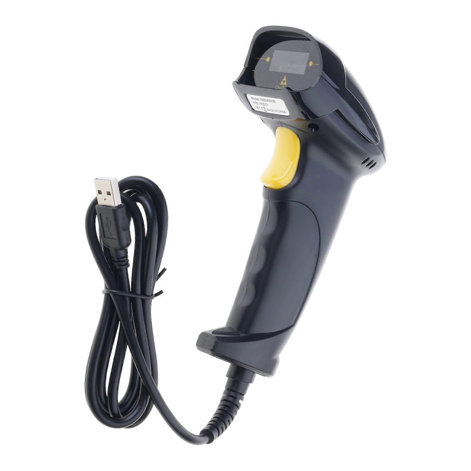 Corded Code Reader Handheld Barcode Scanner Portable Scanner Reader Barcode Reader Scanner Desktop Scanner Multicolor