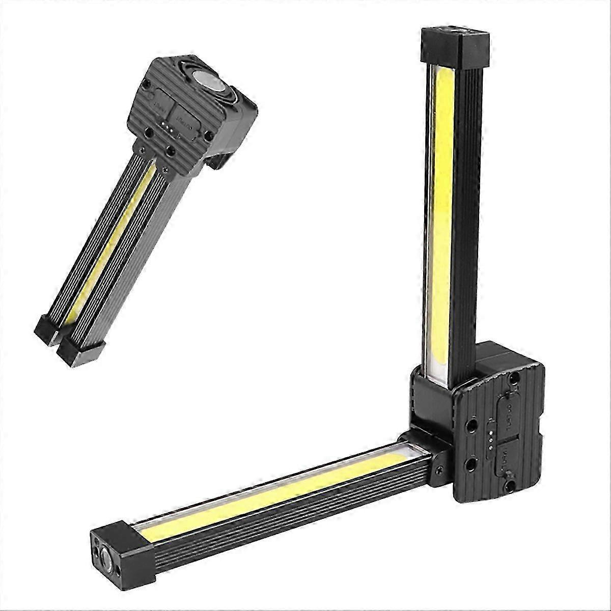 Rechargeable COB LED Flashlight USB Portable Work Light