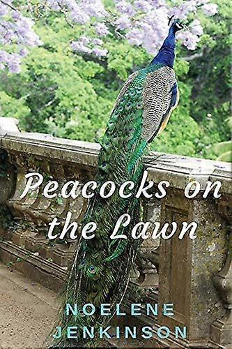 Peacocks on the lawn
