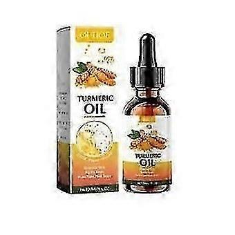 L'olio detergente alla curcuma deterge e idrata delicatamente la pelle del viso, illuminando e sbiancando la pelle con un olio detergente rinfrescante