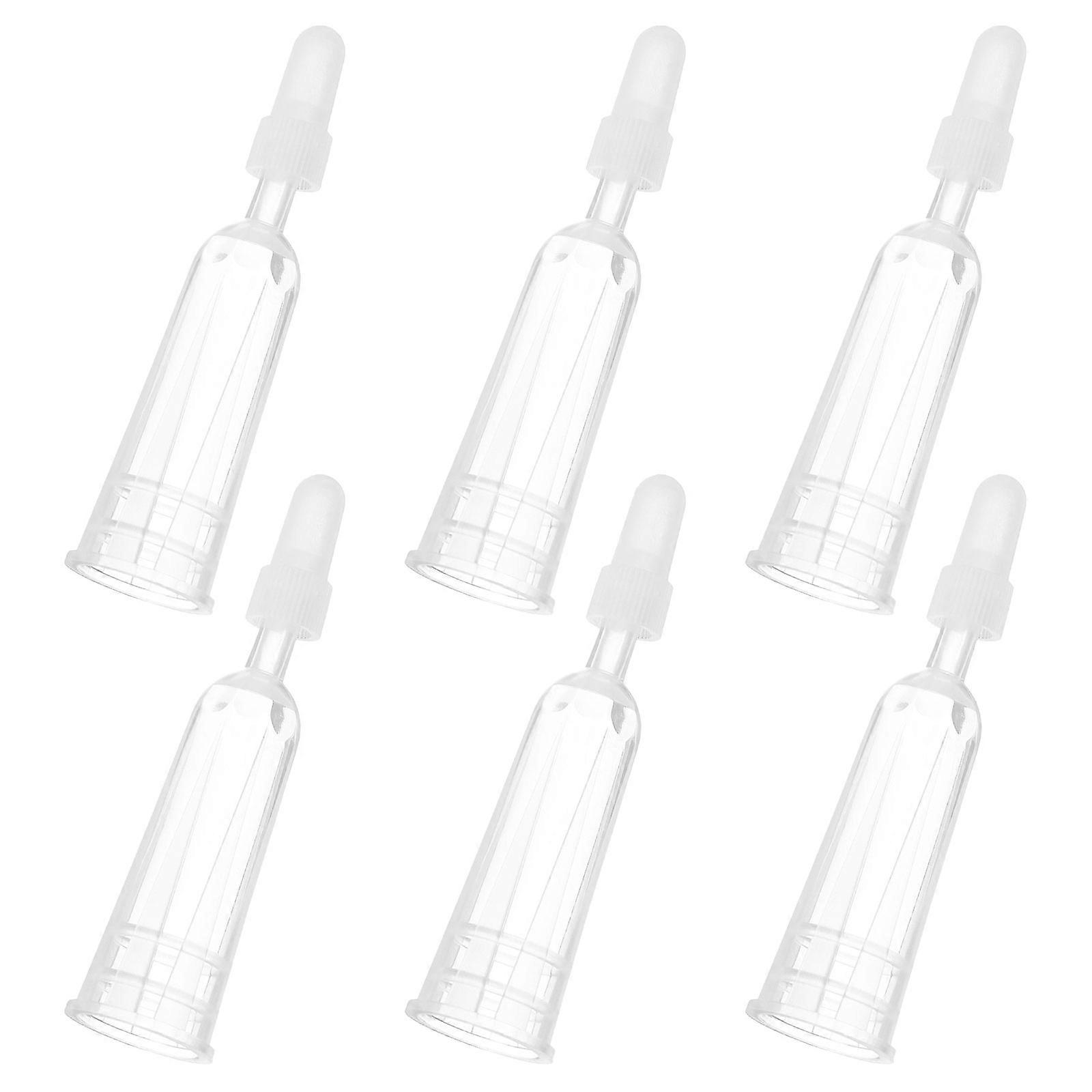 6pcs Ampule Tips Applicator Tips Caps Replacement Ampule Tip Caps Liquids Dispensing Tips