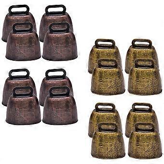 Vintage Copper Cow Bell 36Pcs Set for and Cattle
