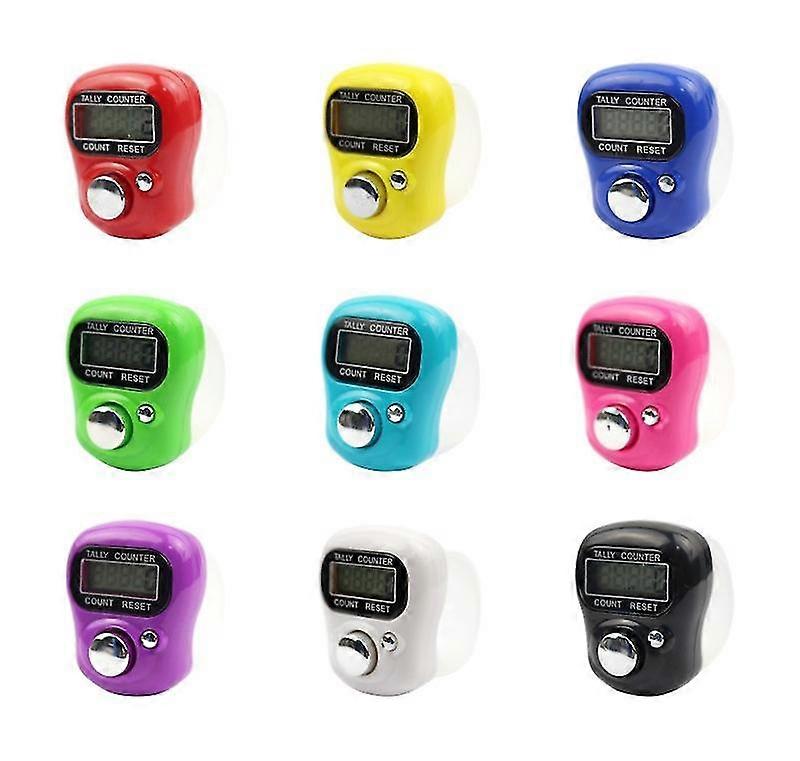 Finger Counters, 5 Digit Electronic Lap Counters with LCD Display