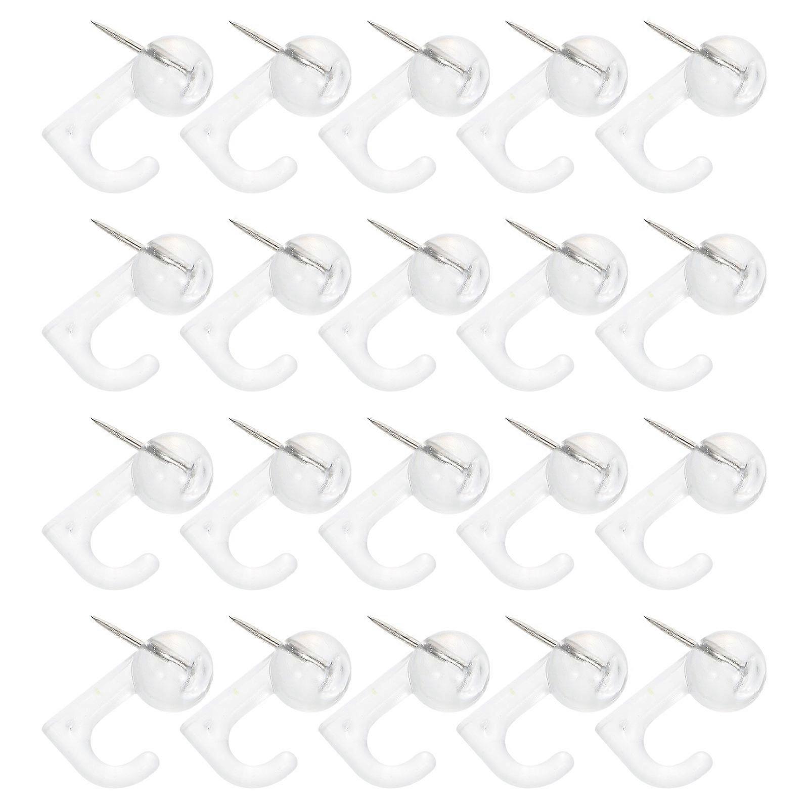 50Pcs Multi-purpose Pushpin Hook Map Marking Nails Photo Fixing Pushpins