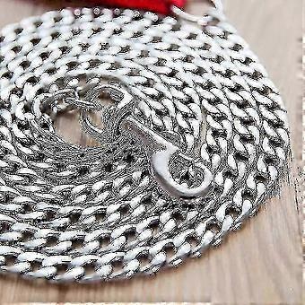 Anti-bite Dog Traction Iron Chain Dog Leash Plus Foam Anti-slicing Small, Medium And Large Dogs Chain Metal Dog Chain Vtl YTQ
