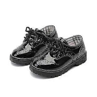 Children School Unicompatible withm Shoes Patent Leather Shoes Student Percompatible withmance Shoes