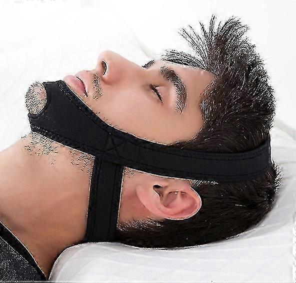 Cinturón ajustable antirronquidos para dormir.