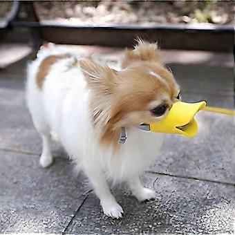 Anti-bite duckbill dog muzzle, anti-bite pet muzzle set, anti-bite silicone