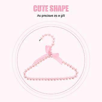 Household Pet Clothes Hanger Pearl Dog Clothing Rack Portable