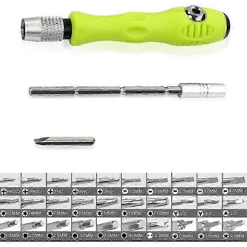 32 In 1 Magnetic Ratchet Screwdriver Set, With 32 Screwdriver Bits, Multi-function Screwdriver, Multi-function Repair Tool.