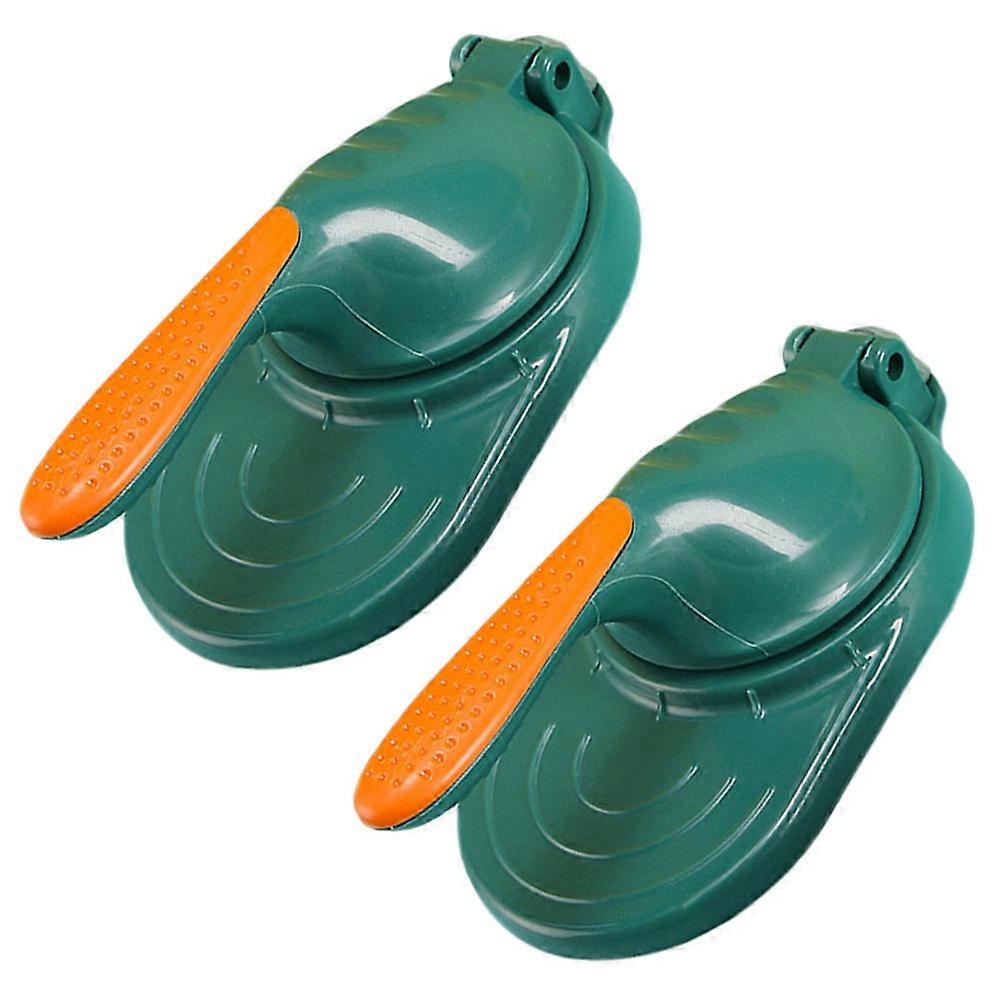 Dumpling Skin Mold Plastic Tool for Kitchen Use 2Pcs Dumpling Press Presser