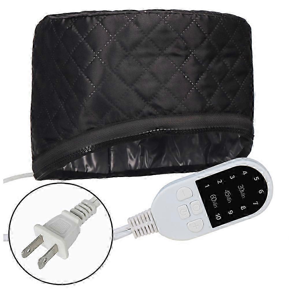 Silver-Lined Electric Hair Steaming Cap