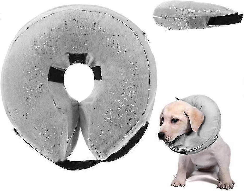 Dog Cat Inflatable Collar, Soft Pet Protective Cone