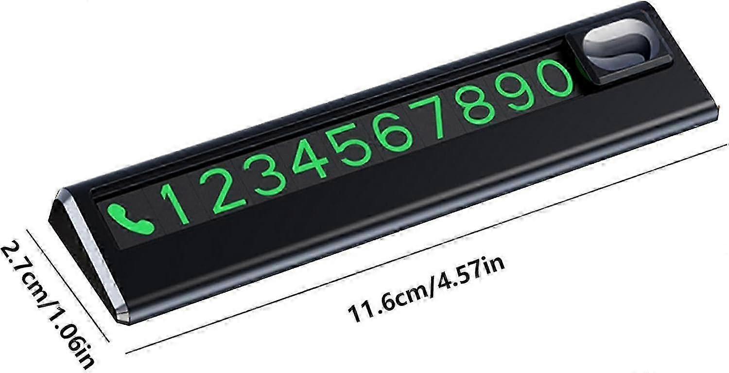 Waterproof Glow Magnetic Parking Plate
