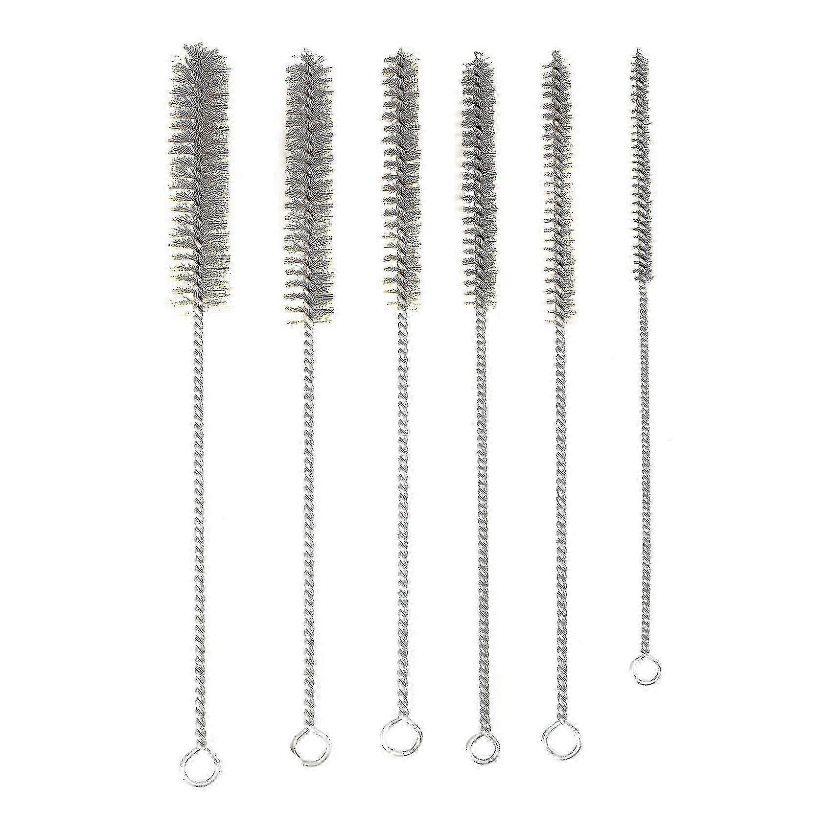 6-Piece Brass Pipe Brush Set Diameter Range