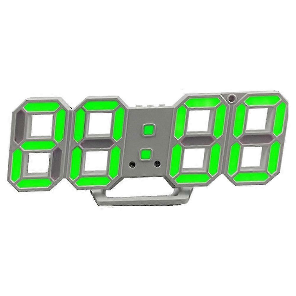 3D LED Date & Alarm Clock