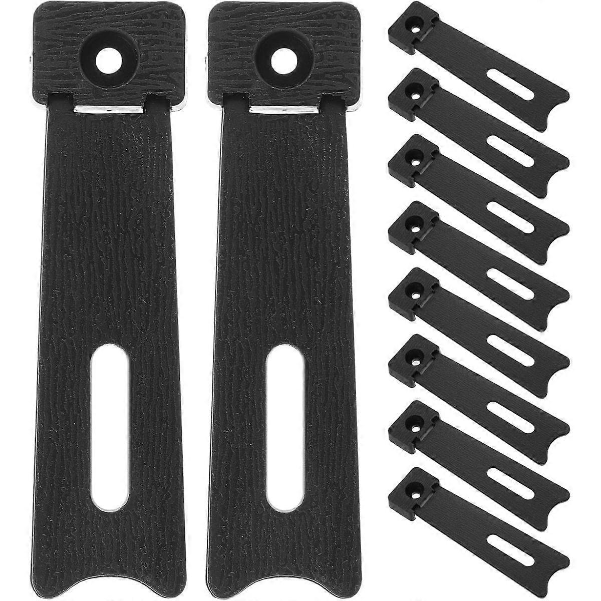Frame Easel Back Plastic Self Adhesive Black Stand